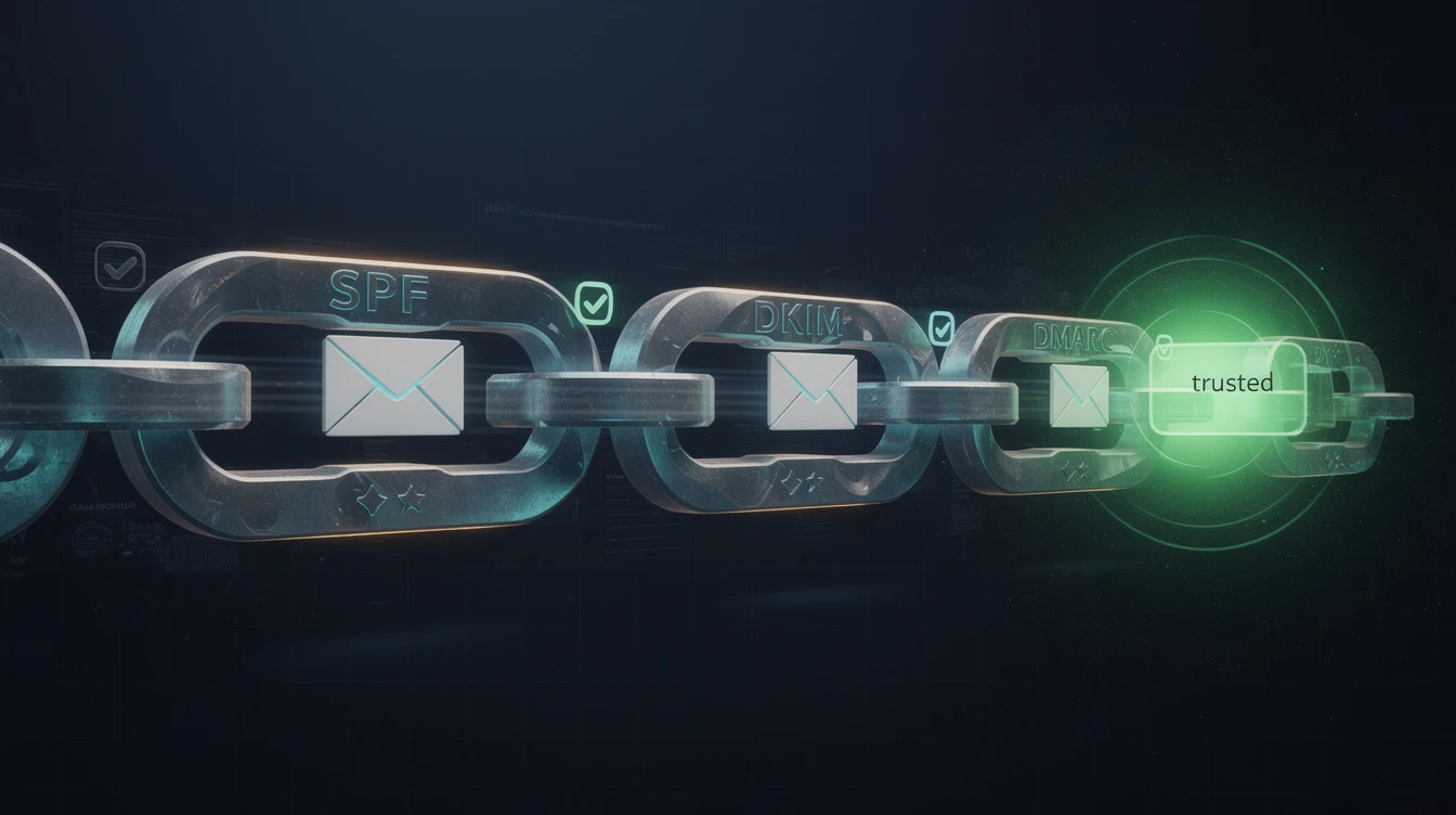 How DMARC, DKIM and SPF Actually Work — Beyond Spam Filters